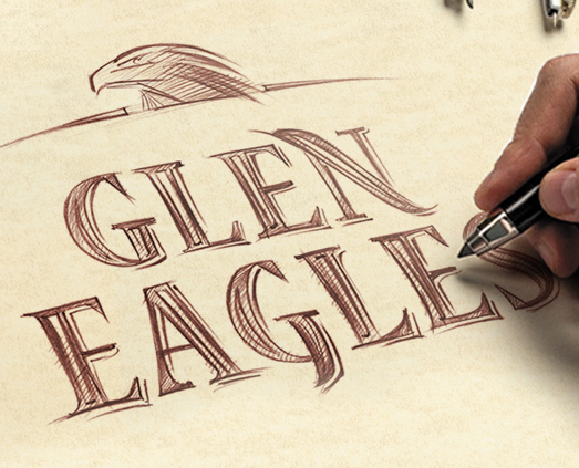 Glen Eagles начертание