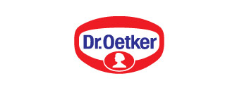 Логотип Dr. Oetker в клиентском портфолио брендингового агентства Soldis