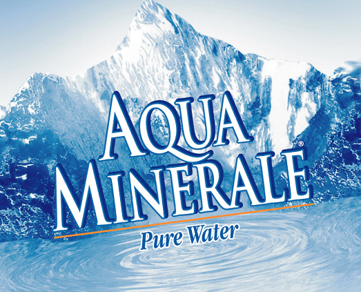 Логотип Aqua Minerale в портфеле брендингового агентства Soldis